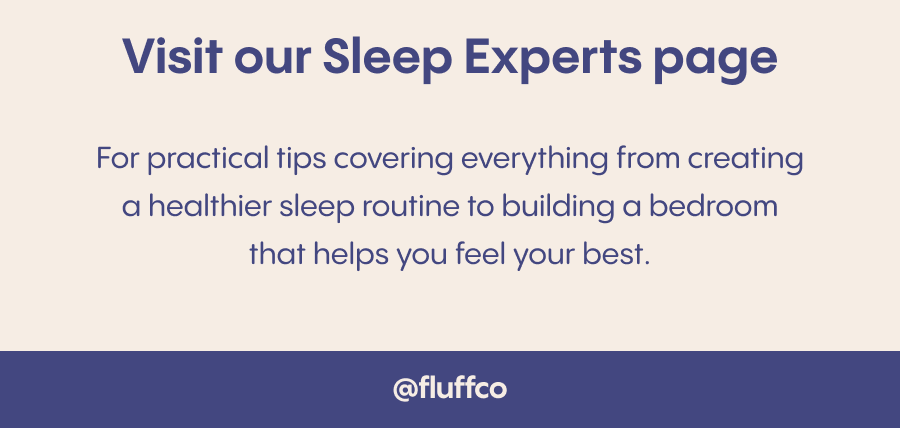 Visit our Sleep Experts page
