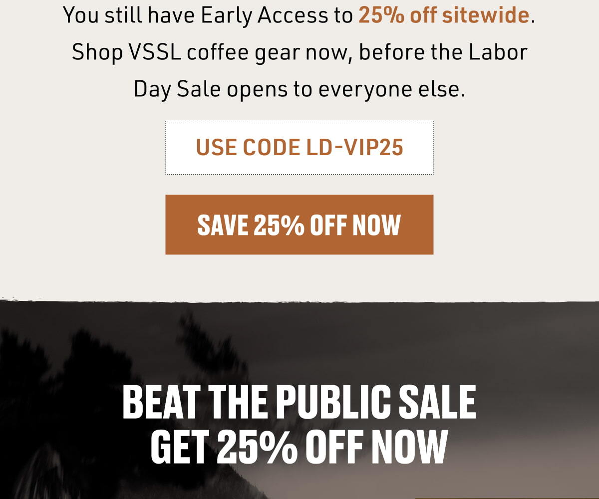 Save 25% Off Now