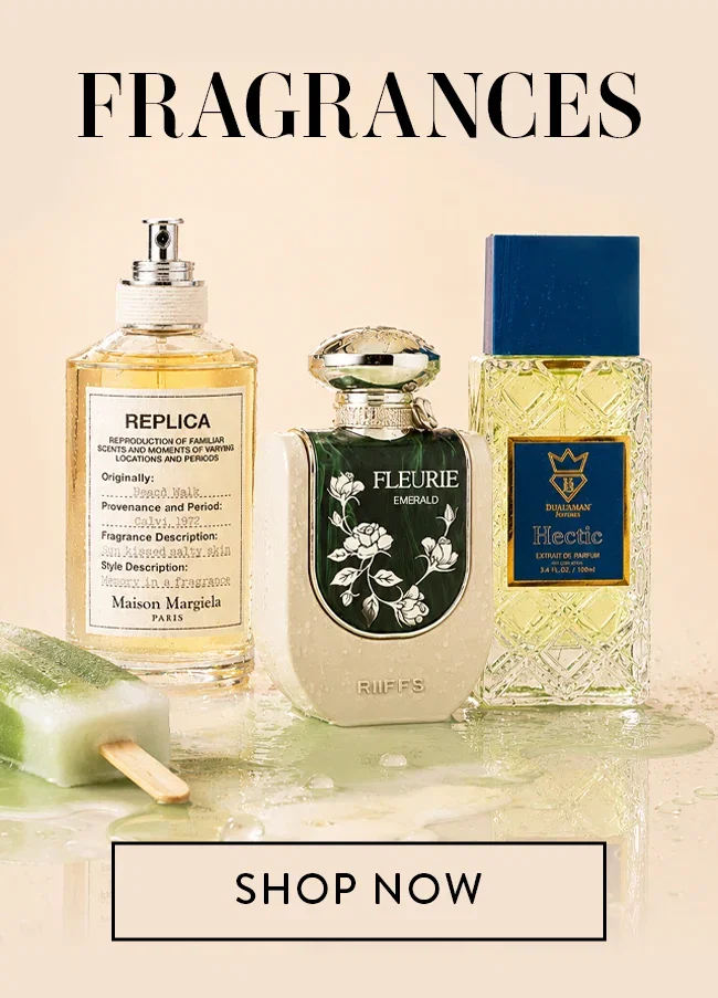 Fragrances. Shop Now