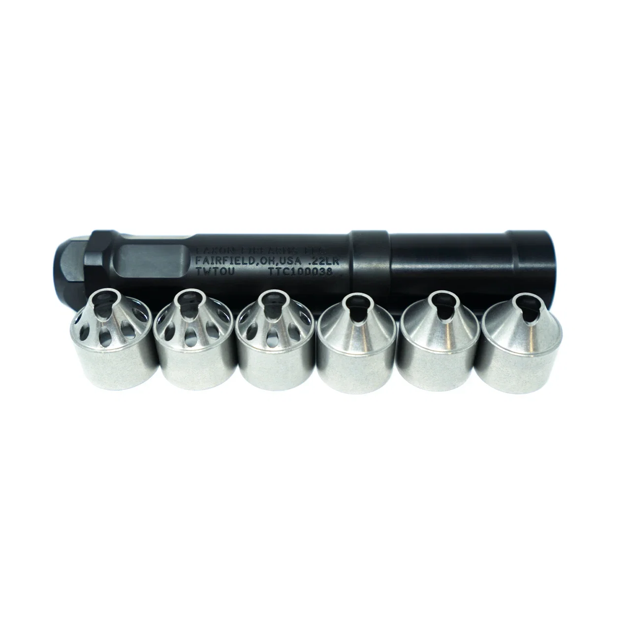 FAXON TWENTY-TOUCAN® .22 CAL MODULAR SUPPRESSOR