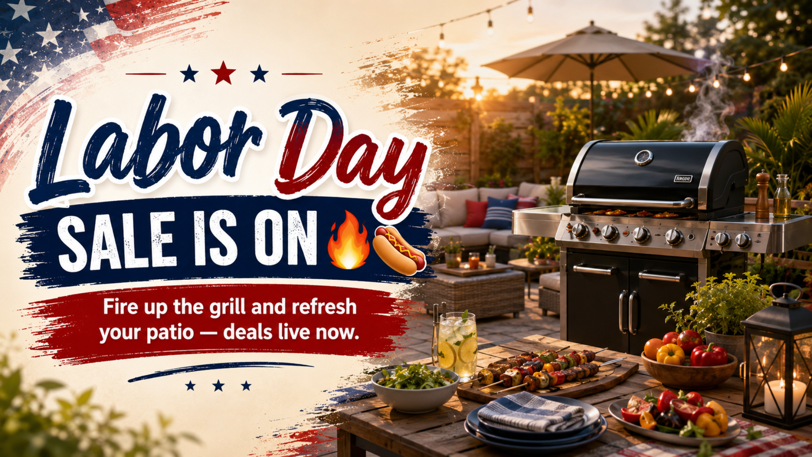 Labor Day Sale: Grill, Patio & Garden Deals Are Here