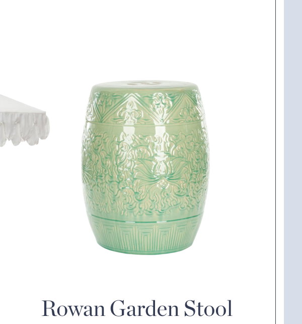 Rowan Garden Stool