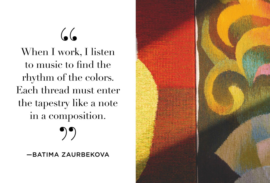 Batima Zaurbekova: Weaving the Soul of Kazakhstan