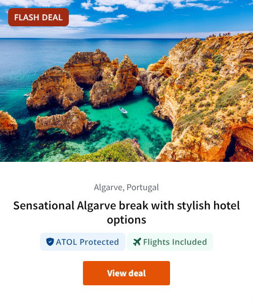 Sensational Algarve break with stylish hotel options