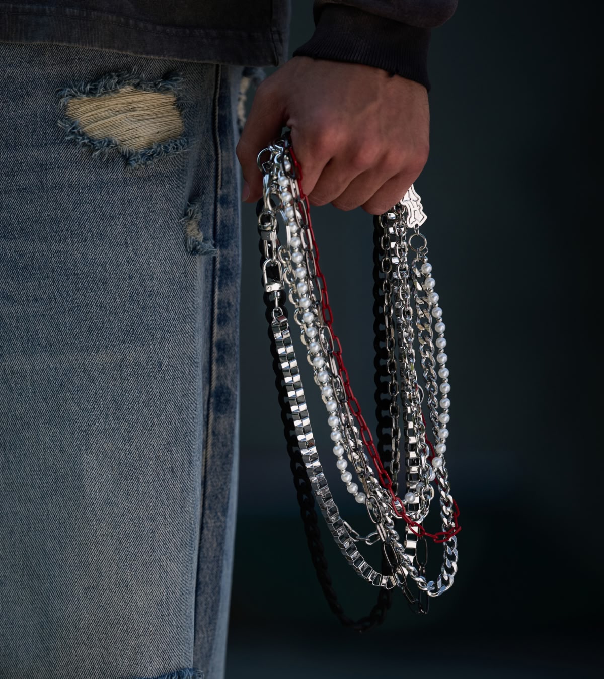 Shop belt chains from Ella Shea, Ninth Hall and more