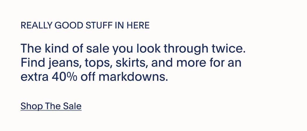 SHOP THE SALE