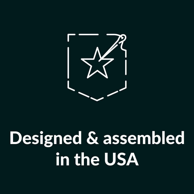 Designed & assembled in the USA