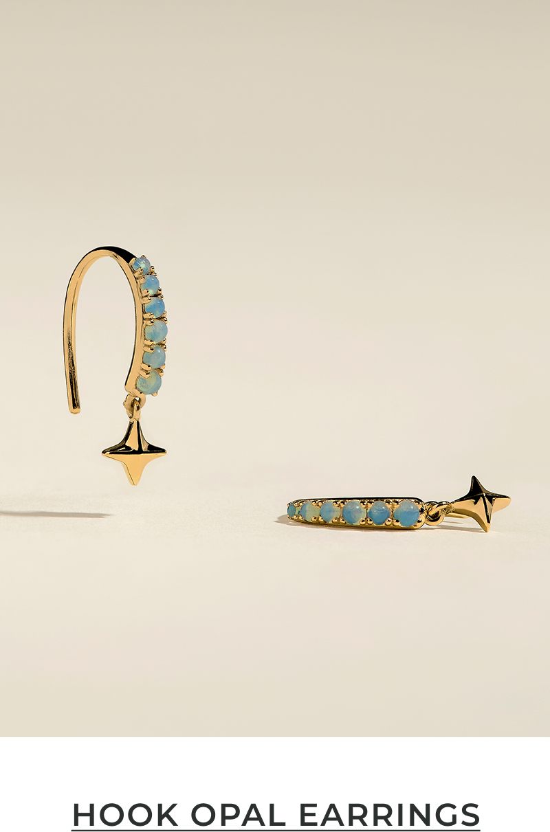 HOOK OPAL EARRINGS
