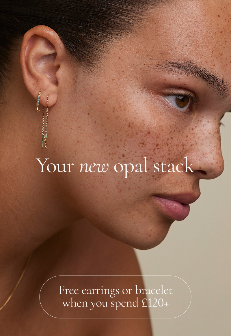 Free earrings or bracelet when you spend £120+