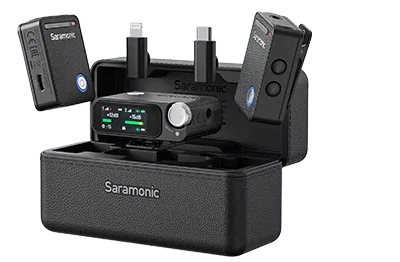 Saramonic Ultra 01 Dual Wireless Microphone Set - Black