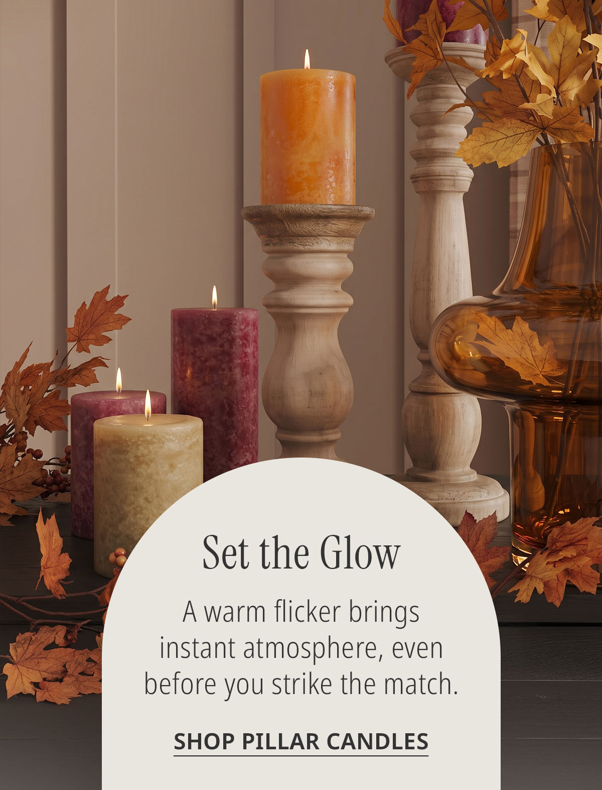 Pillar candles