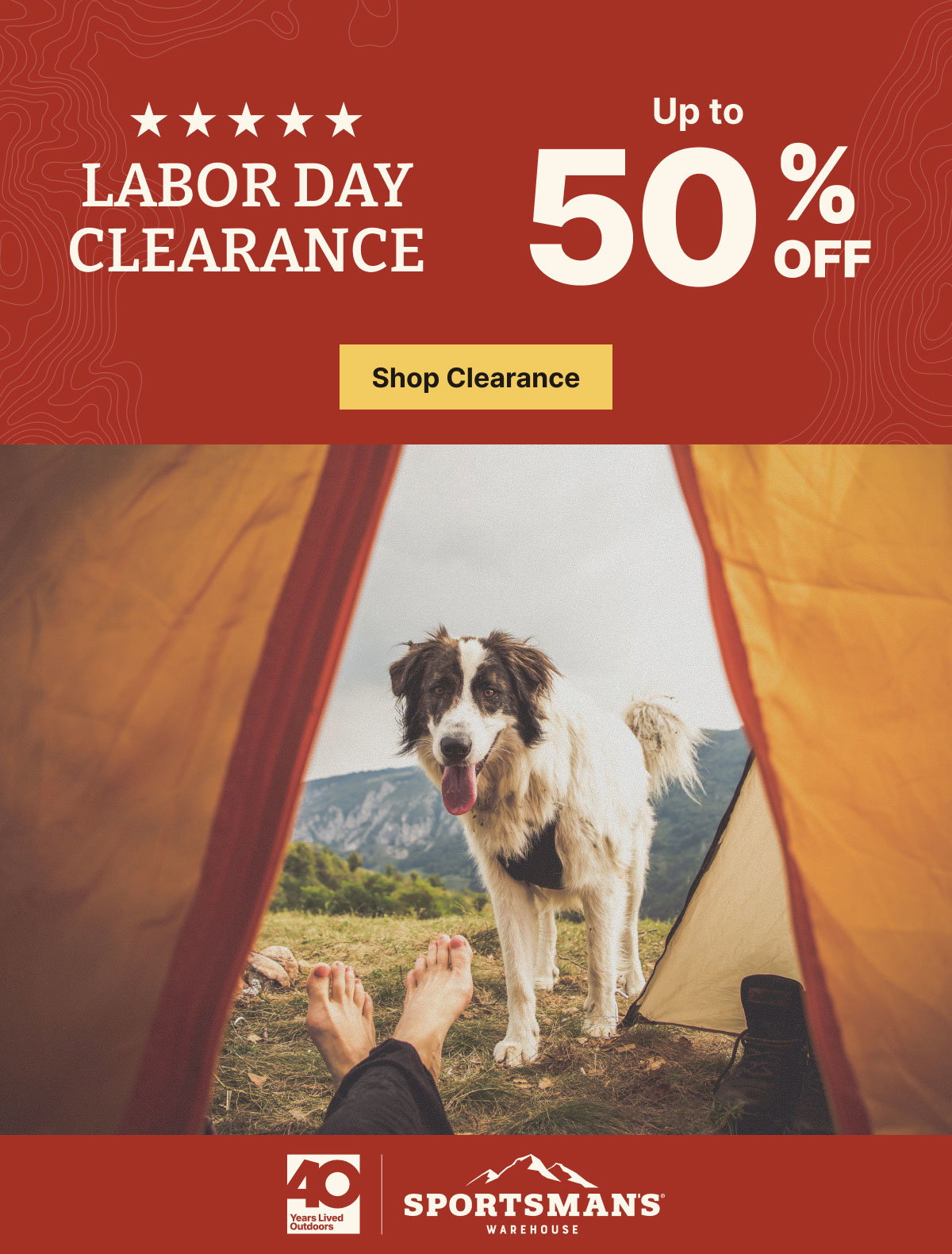 Labor Day Clearance | Save Up to 40%!