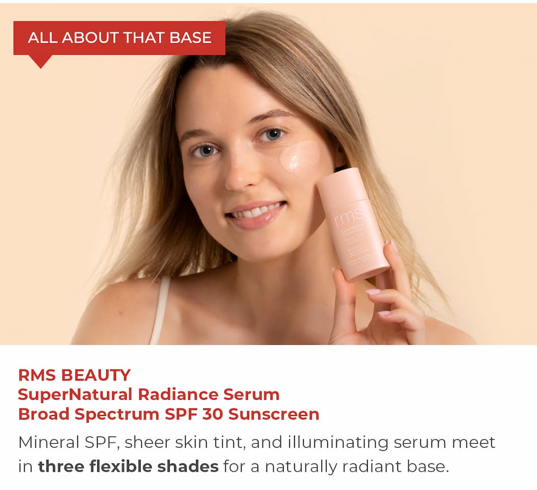 RMS BEAUTY SuperNatural Radiance Serum Broad Spectrum SPF 30 Sunscreen
