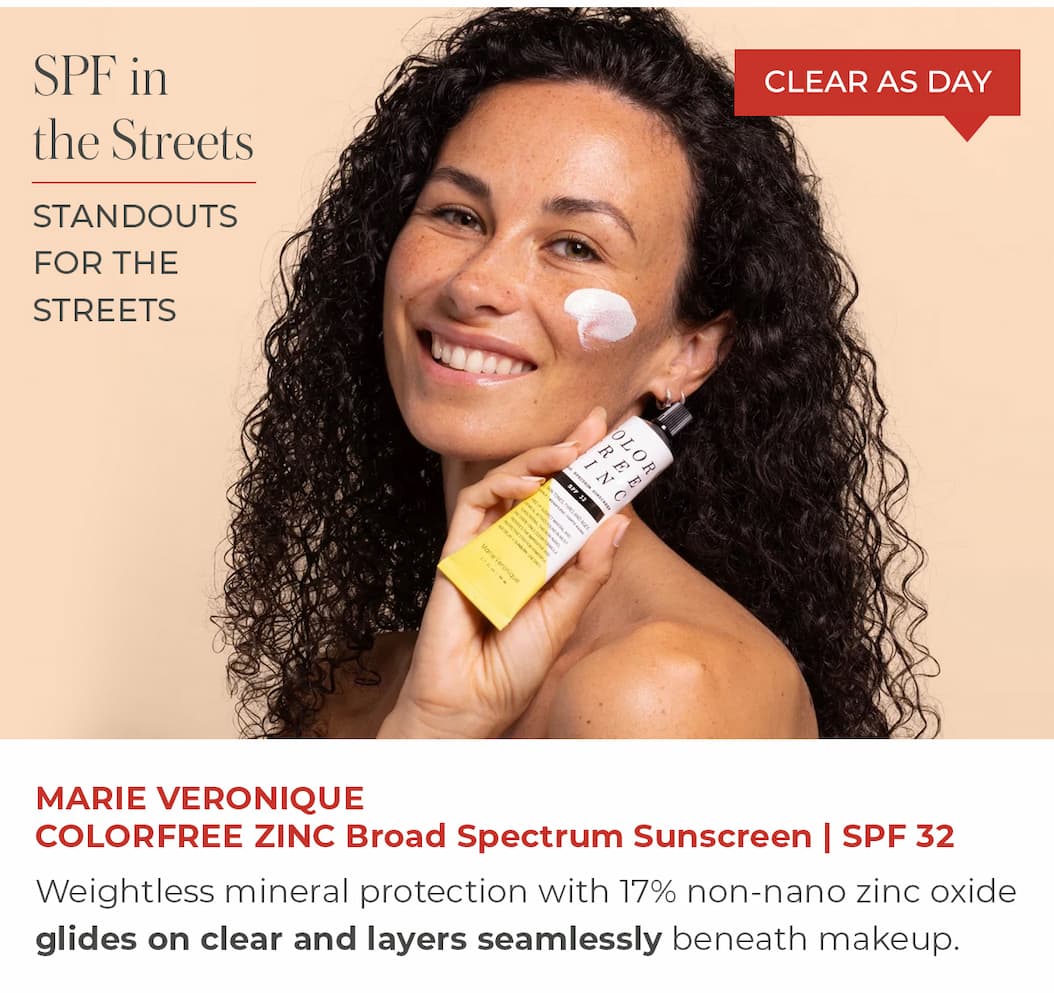 MARIE VERONIQUE COLORFREE ZINC Broad Spectrum Sunscreen | SPF 32