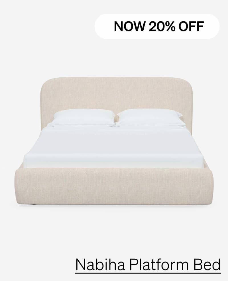 Shop Nabiha Platform Bed