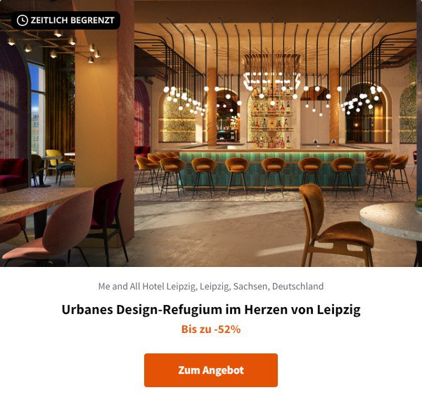 Urbanes Design-Refugium im Herzen von Leipzig
