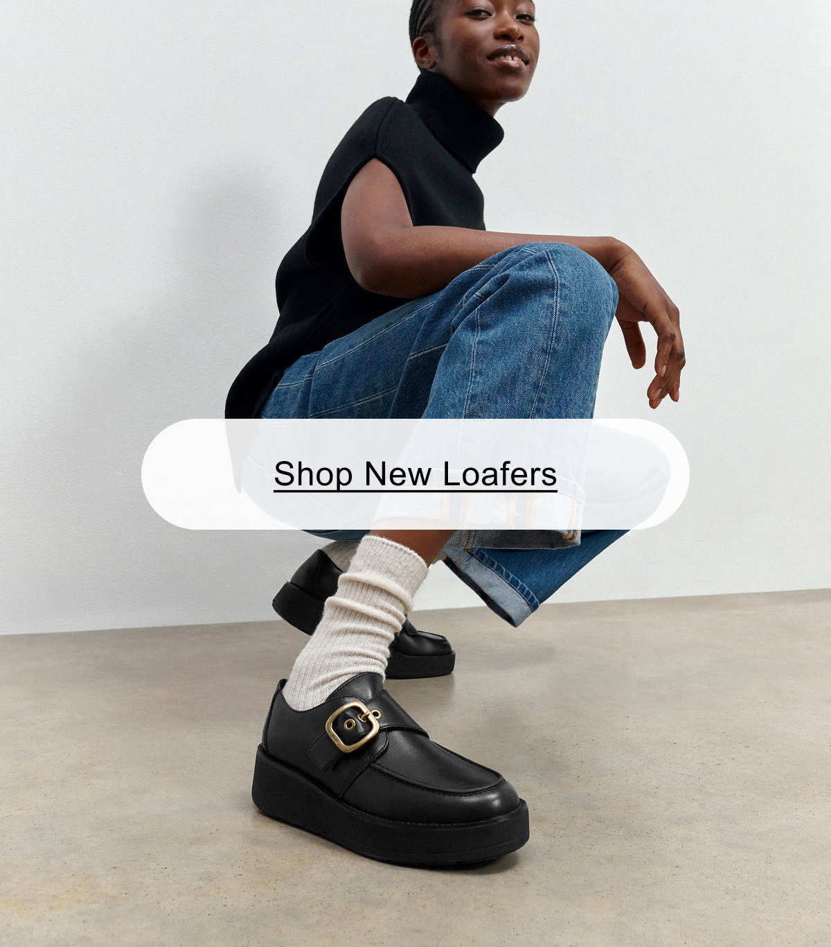 GEN-FF Roam Derby Buckle Loafers