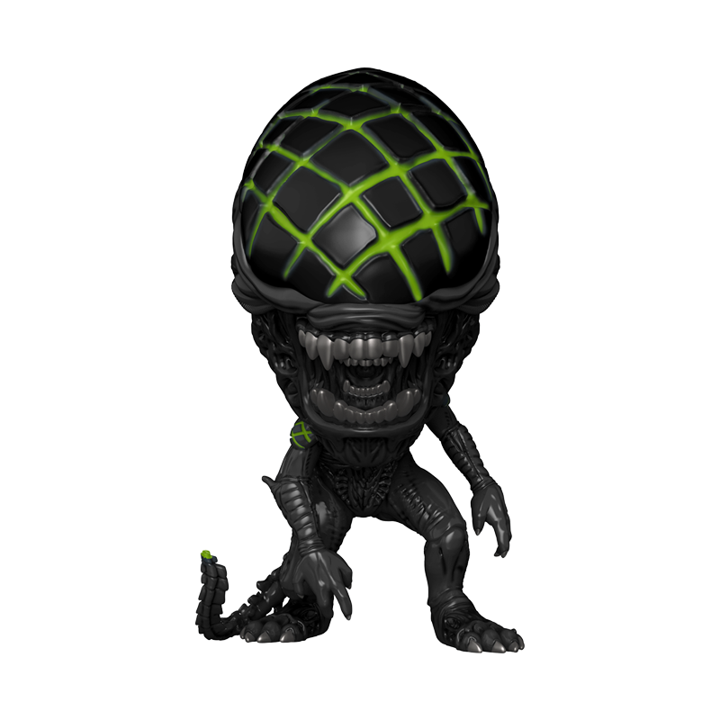 Pop! Grid Xenomorph (Glow) with Pop! Protector