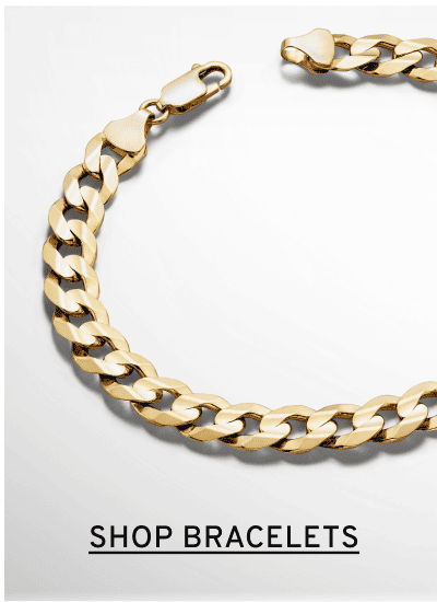 Yellow gold bracelet. Click to Shop Bracelets