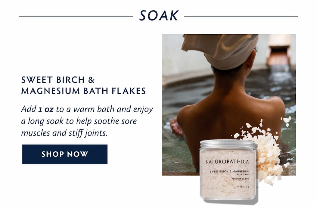 Shop Sweet Birch & Magnesium Bath Flakes