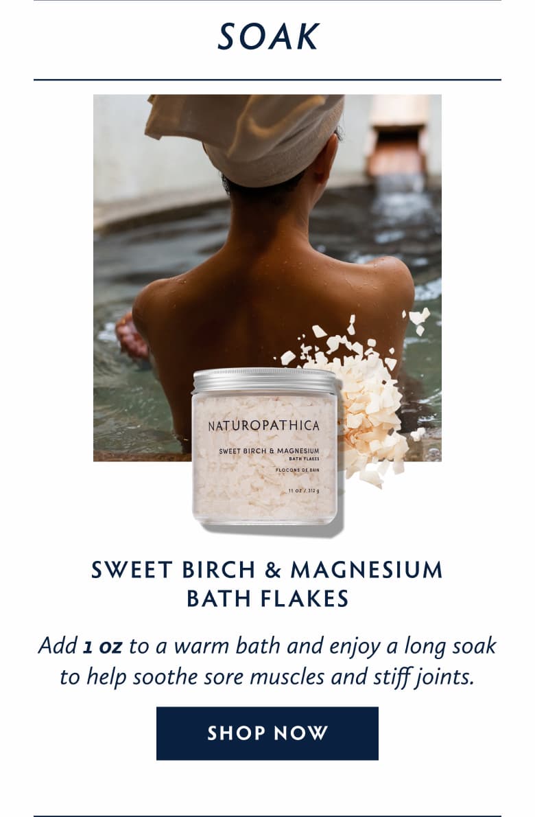 Shop Sweet Birch & Magnesium Bath Flakes