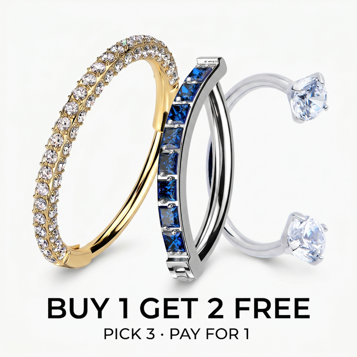 buy 1 get 2 free with code 3FORYOU