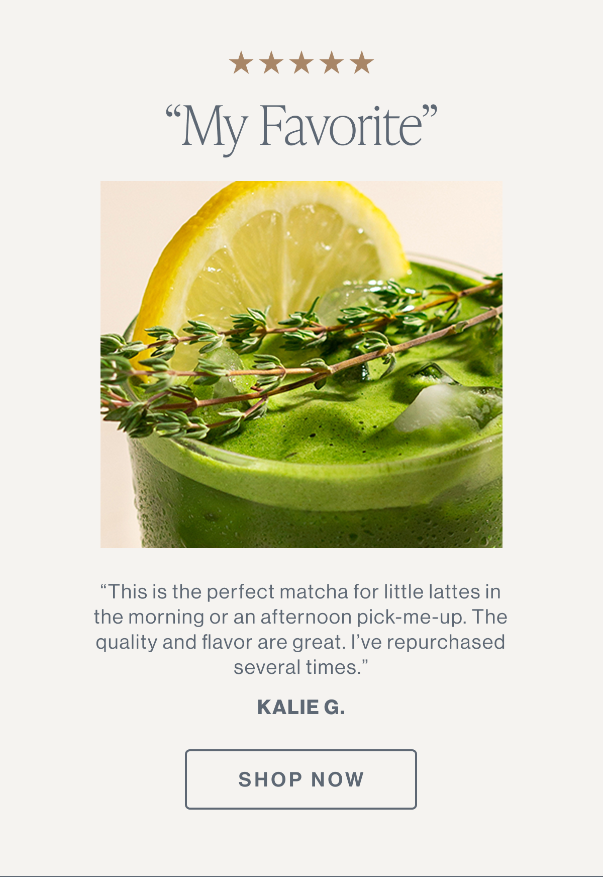 Shop Barista Matcha