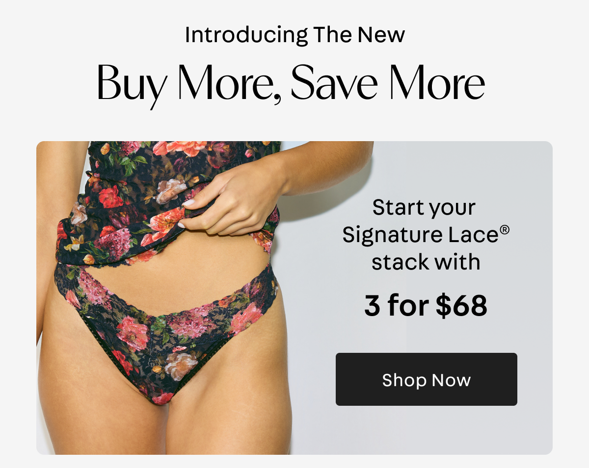 Start your Signature Lace stack