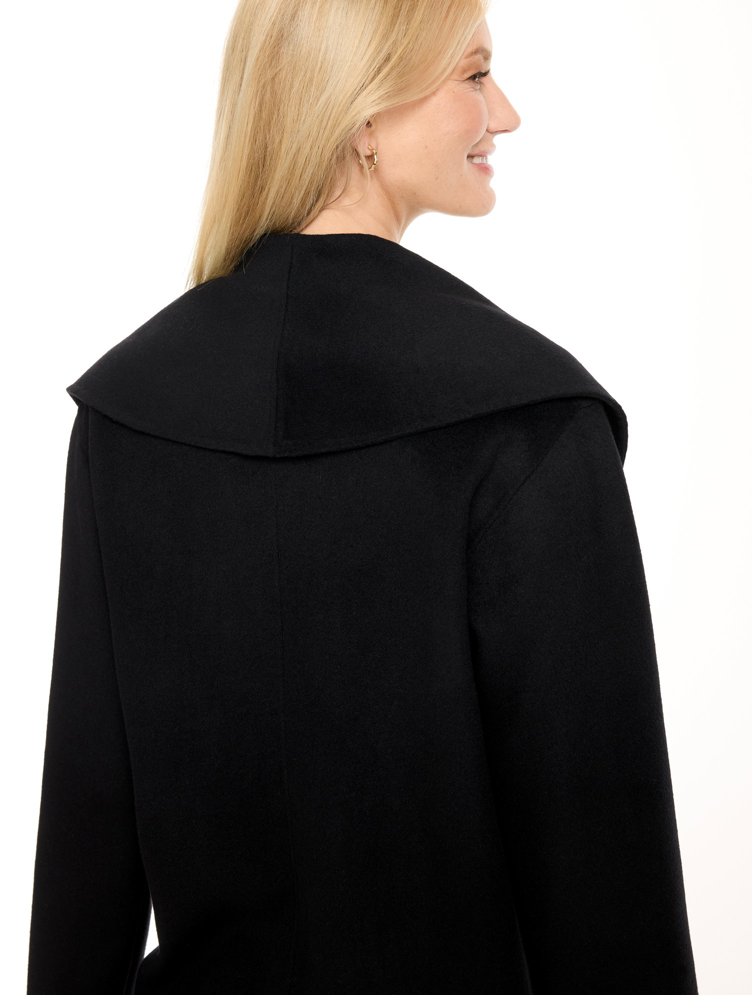Image of Double Face Wool Blend Jacket