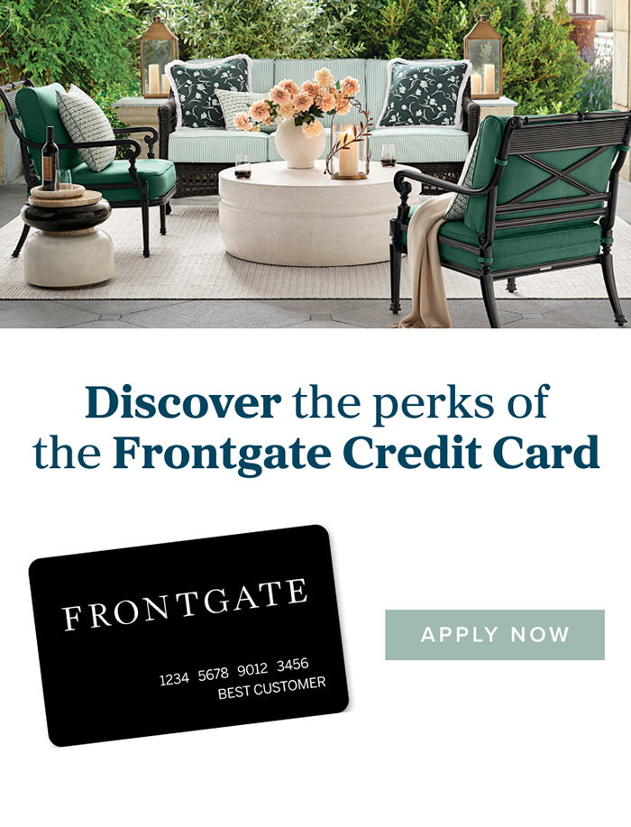 Discover the perks of the Frontgate Credit Card