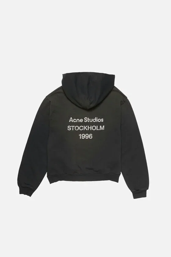 Fleece logo hoodie