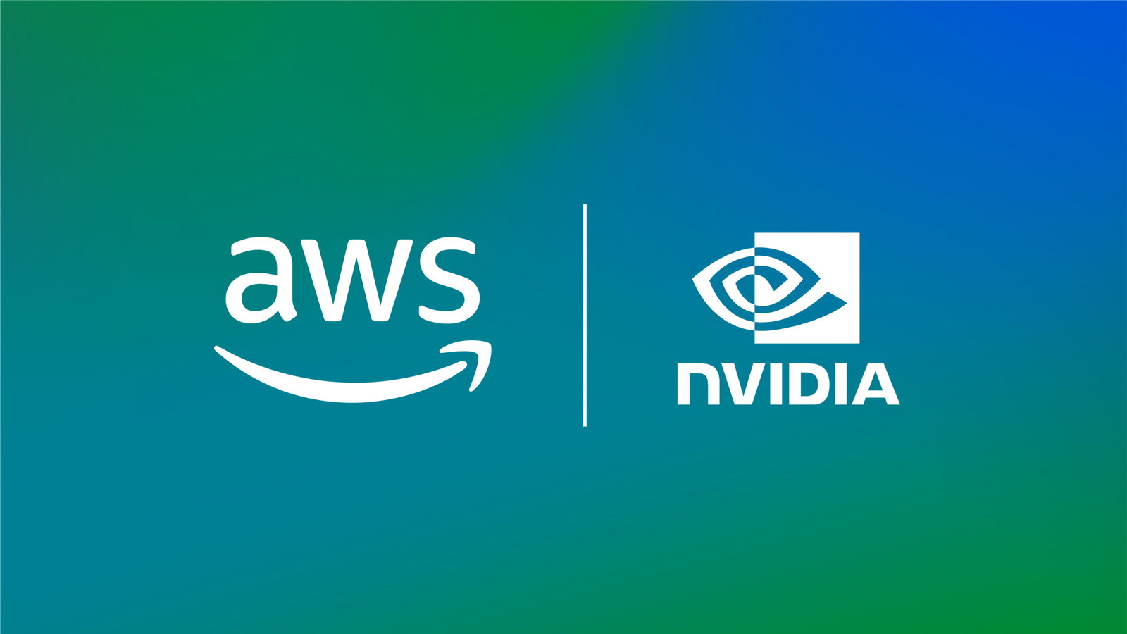 Logos of AWS and NVIDIA
