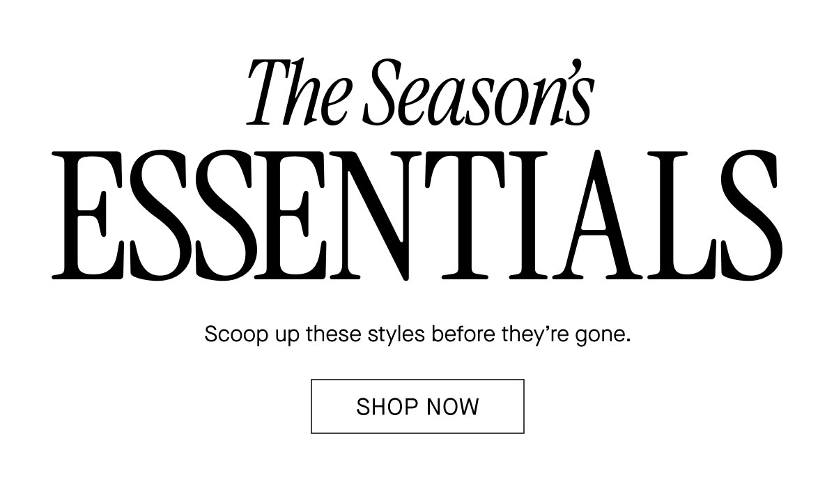 The Season's ESSENTIALS