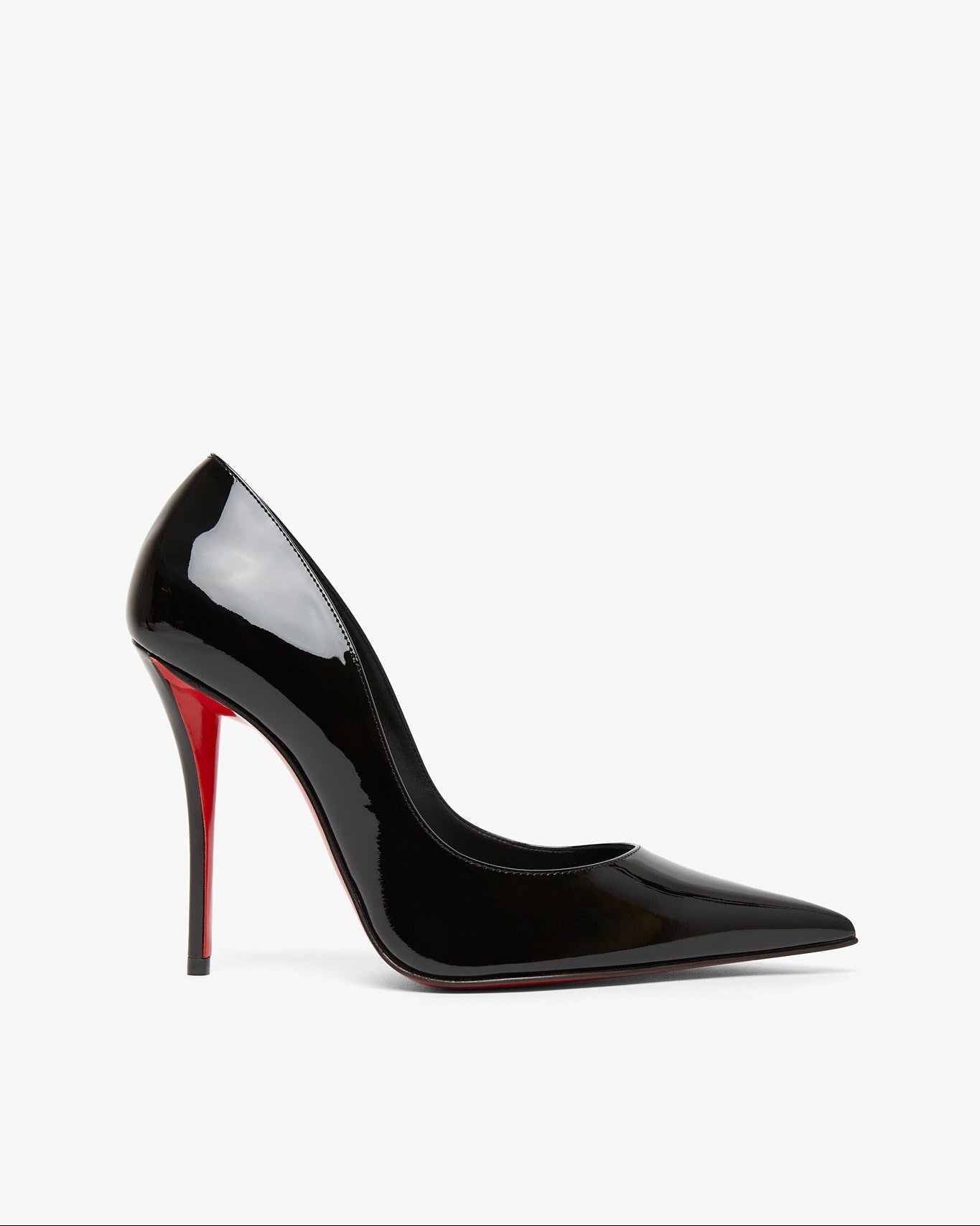 Patent black leather stiletto pumps Miss Z 100 Christian LouboutinPatent black leather stiletto pumps Miss Z 100 Christian Louboutin