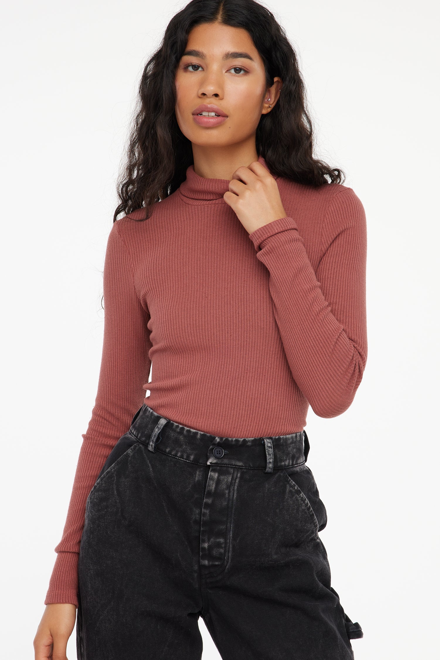 Image of Sweater Rib Turtleneck