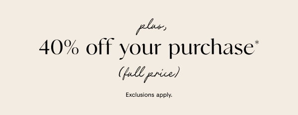 40% off