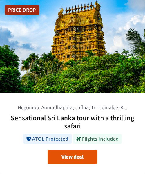 Sensational Sri Lanka tour with a thrilling safari