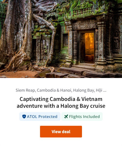 Captivating Cambodia &amp; Vietnam adventure with a Halong Bay cruise