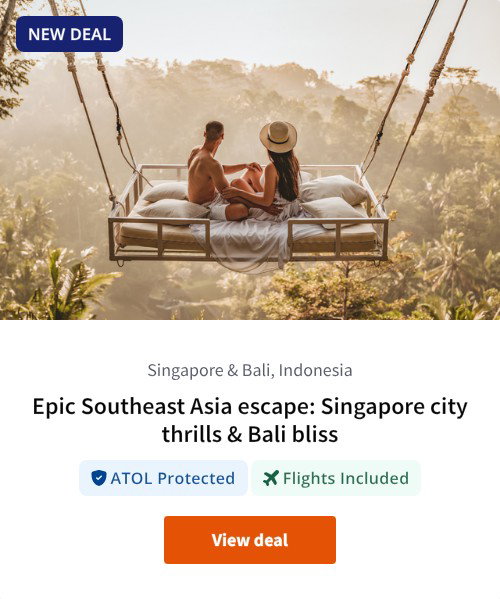 Epic Southeast Asia escape: Singapore city thrills &amp; Bali bliss