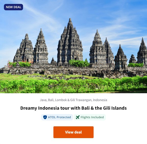 Dreamy Indonesia tour with Bali & the Gili Islands