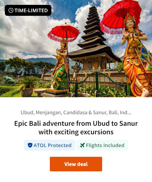Epic Bali adventure from Ubud to Sanur with exciting excursions