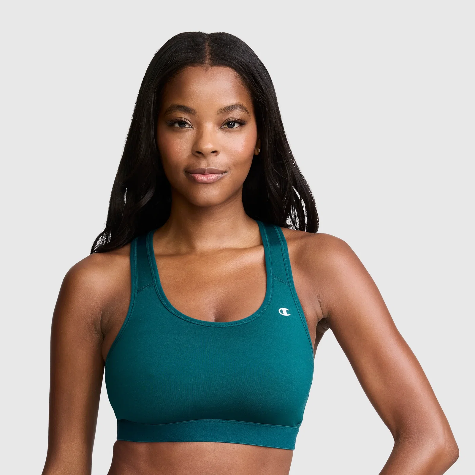 Image of Compression Sports Bra, C Logo
