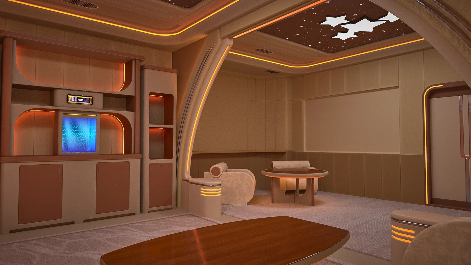 SE Captain's Quarters Dedal
