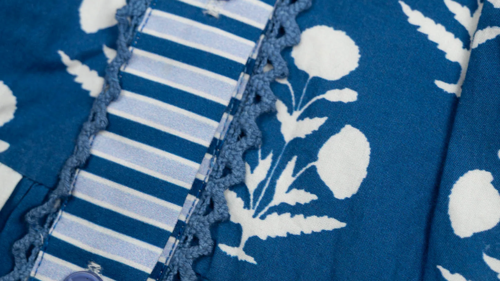Midnight Bloom Block Print Collection
