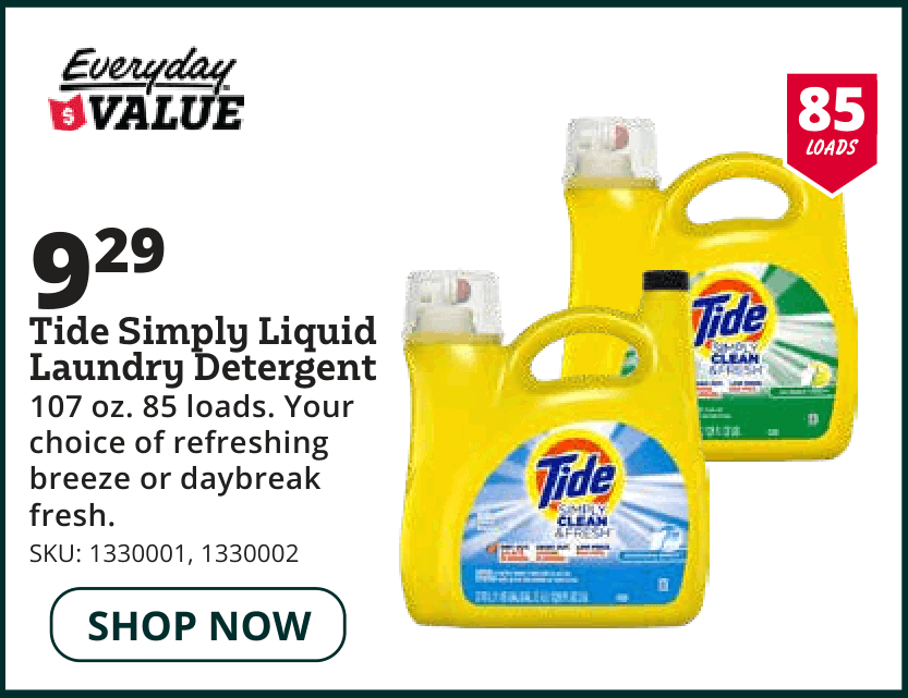 tide detergent