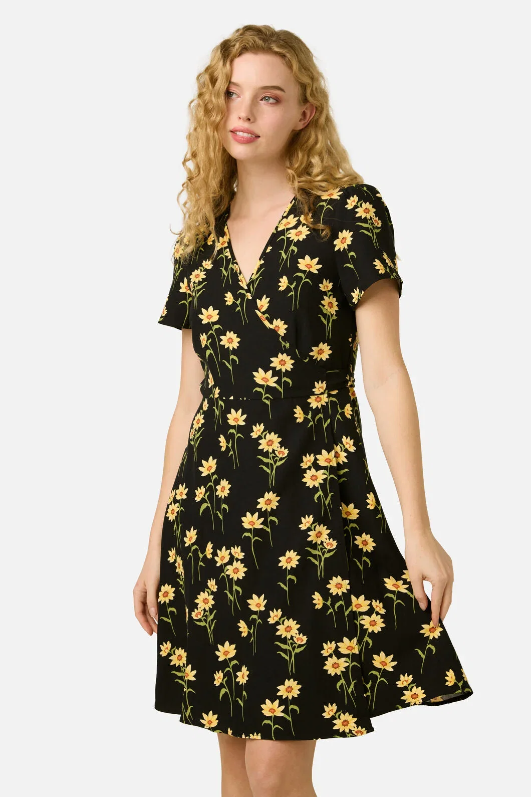 Goldie Daisy Wrap Dress