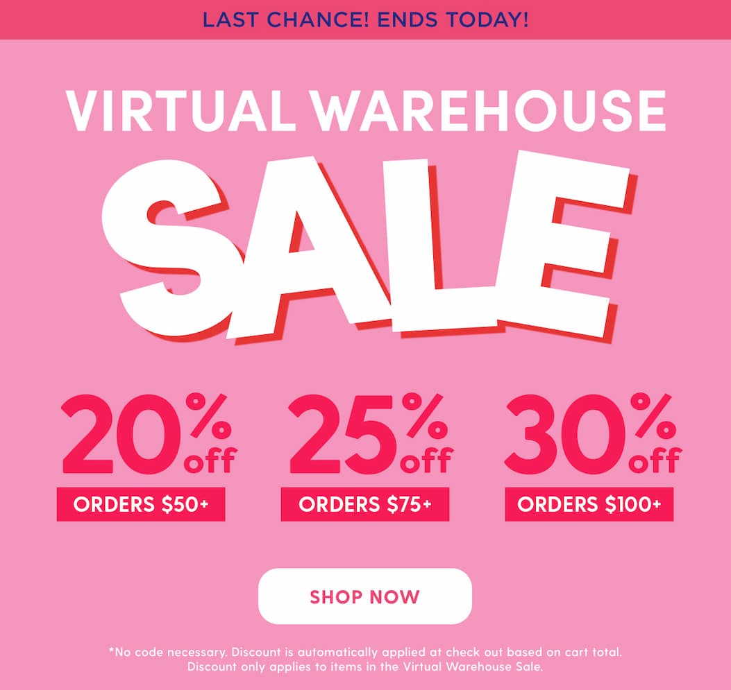 Virtual Warehouse Sale