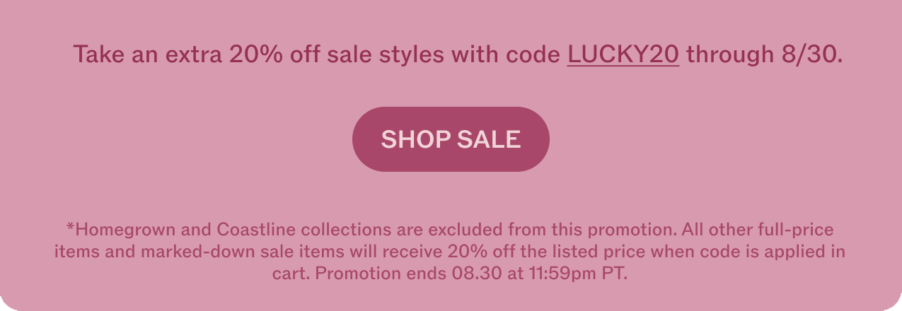 SHOP SALE