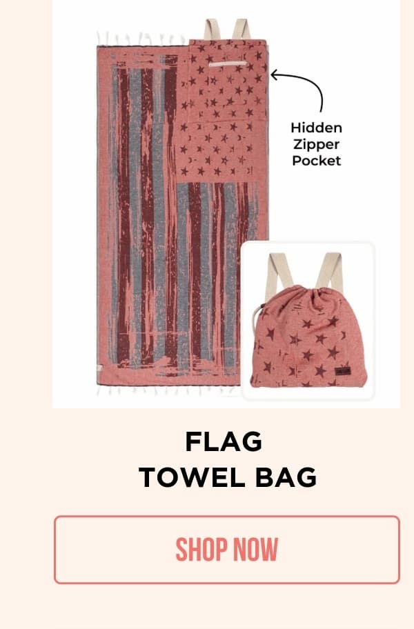 FLAG TOWEL BAG SHOP NOW