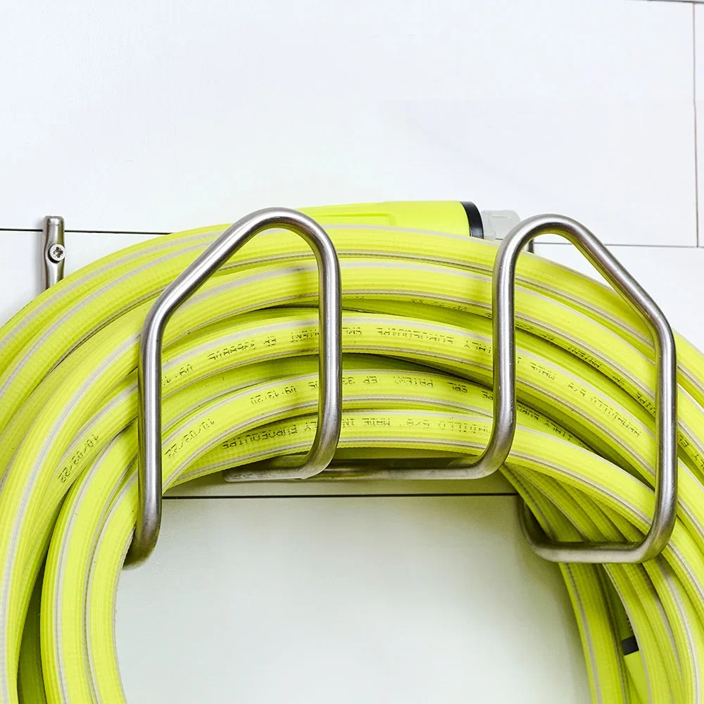 Image of Elegant Stainless Steel Hose Hanger